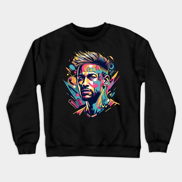 Neymar Crewneck Sweatshirt by kknows